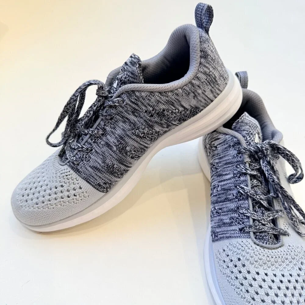 APL Women’s TechLoom Pro Running Shoes, two tone gray, Size 7.5
